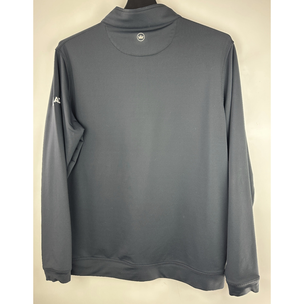 Peter Millar Men's Perth Stretch Loop Terry Quarter Zip Size XL *Company Logo - Picture 5 of 12
